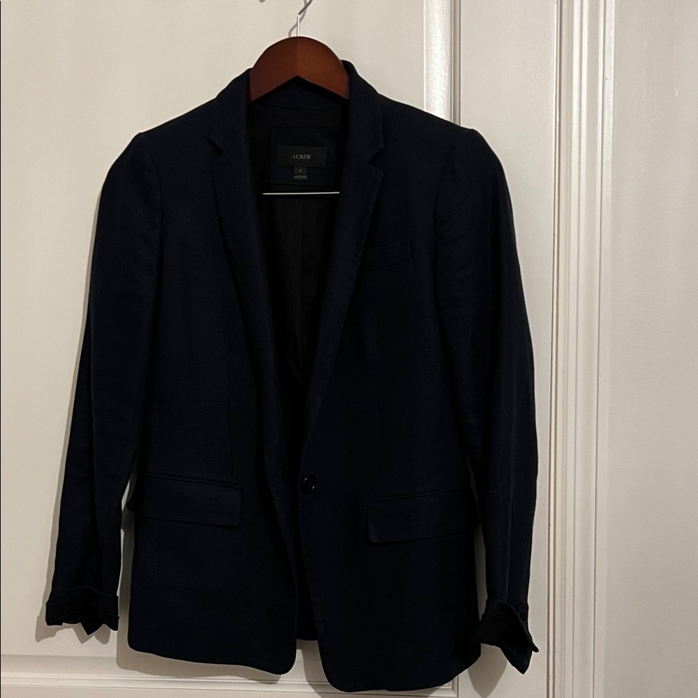 J. Crew Men's Dark Navy Blazer